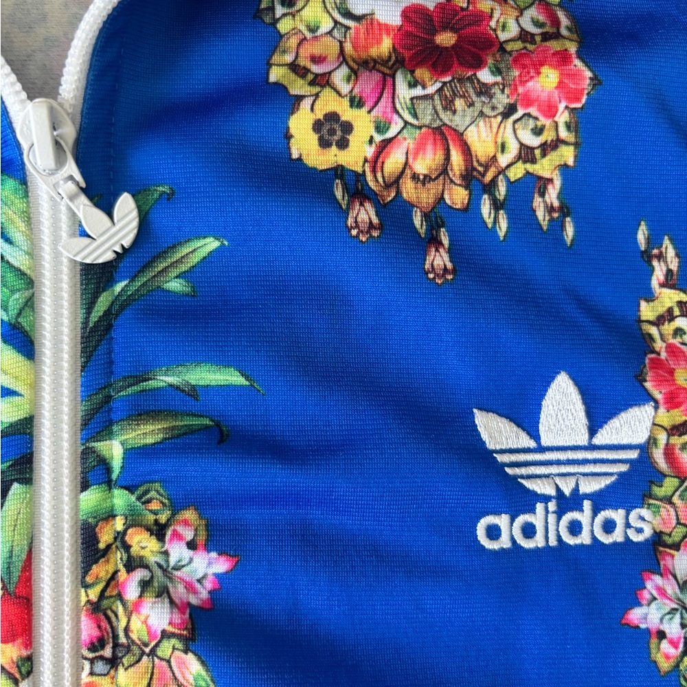 Rare Adidas x Farm Rio Floral Pineapple Track Jacket - Picture 5 of 9